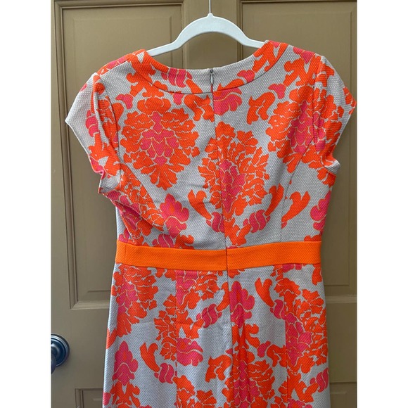 Boden Cap Sleeve Cotton Dress Women's Size 8R EUC - Picture 7 of 7